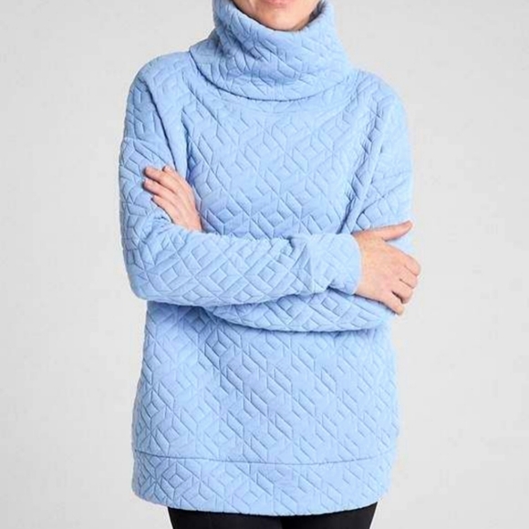Rare Find Gapfit Jacquard Funnelneck 